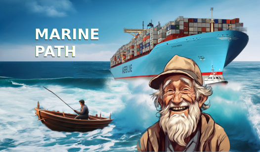 Marine path  loading=