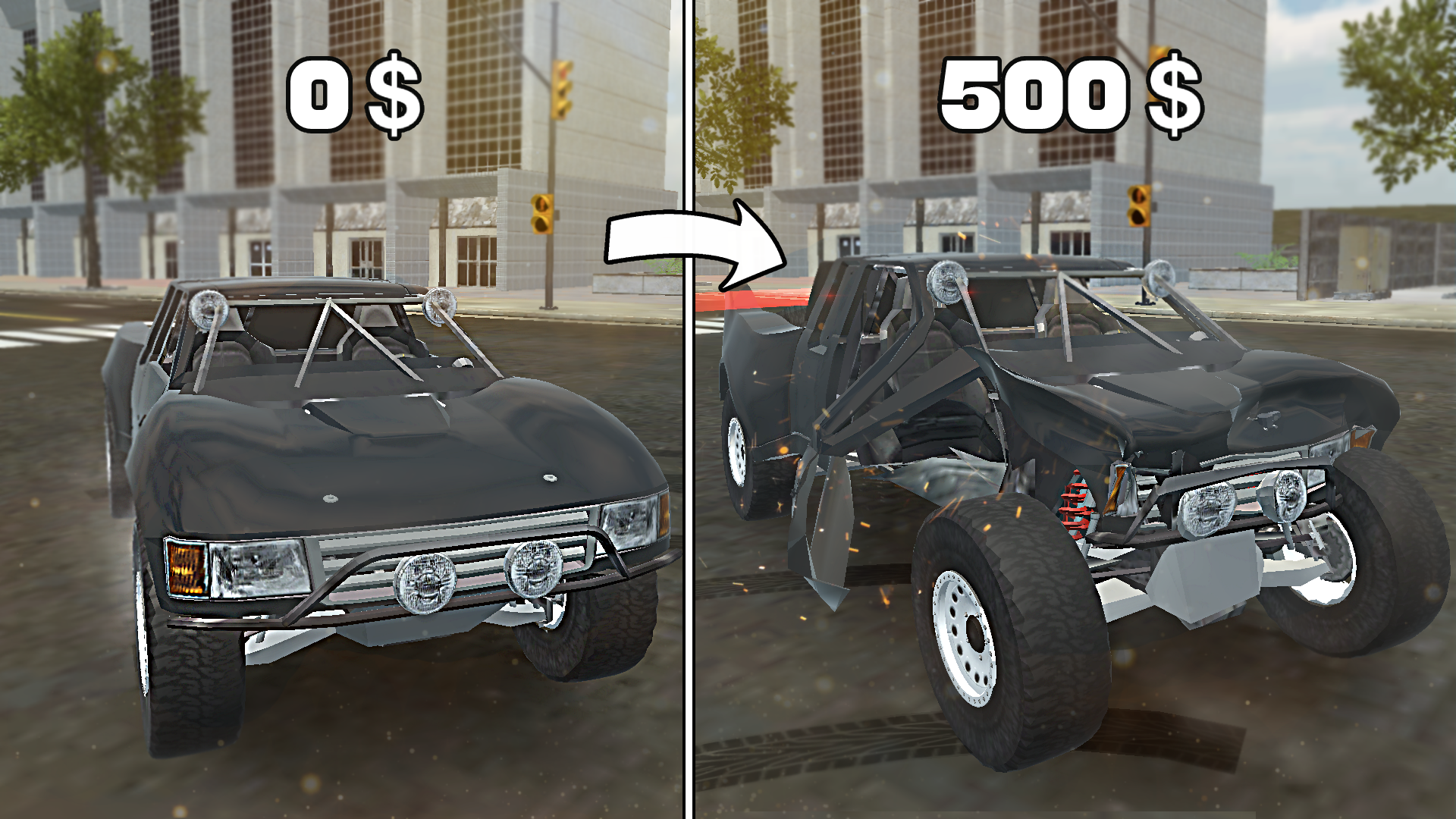 Extreme Car Driving Simulator screenshot