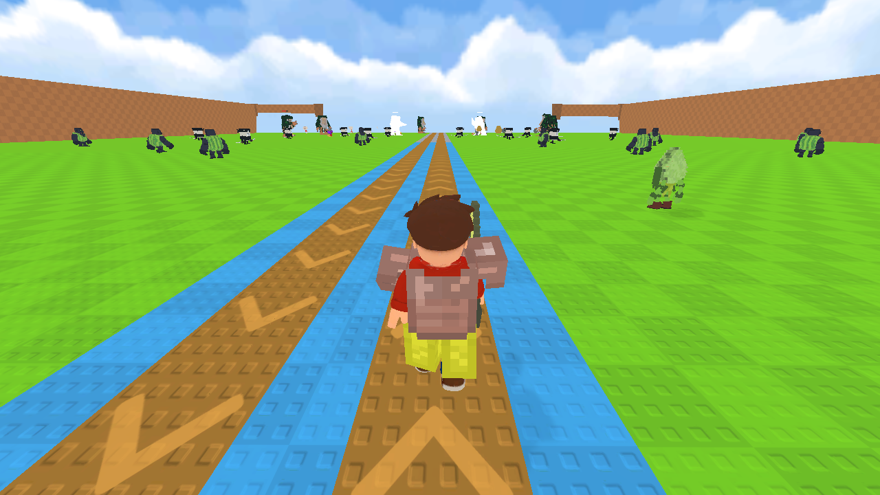 Obby: Brainrot RPG Slasher & Loot Adventure screenshot