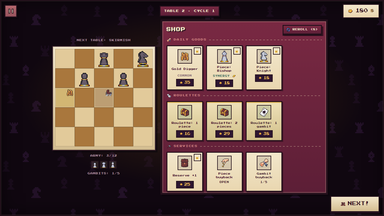 Chess Gambit: chess roguelike — screenshot 3