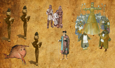 Russ save Maslenitsa from Lizards