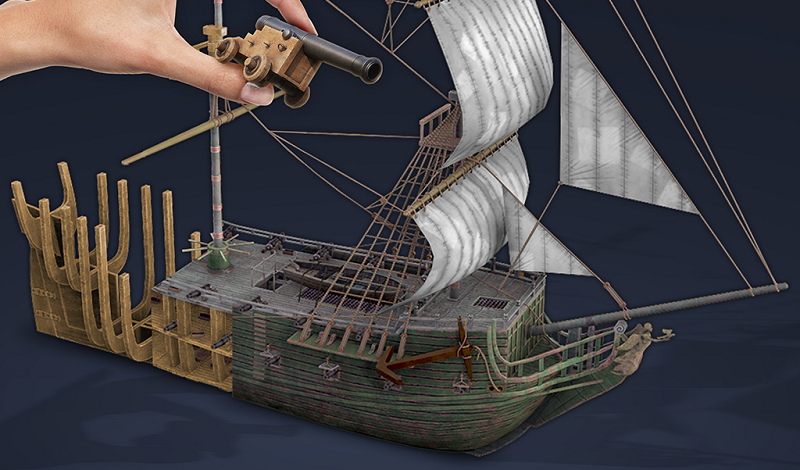 Build a Ship Clicker : Building by Steps game cover