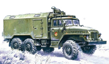 Driver of a military Ural