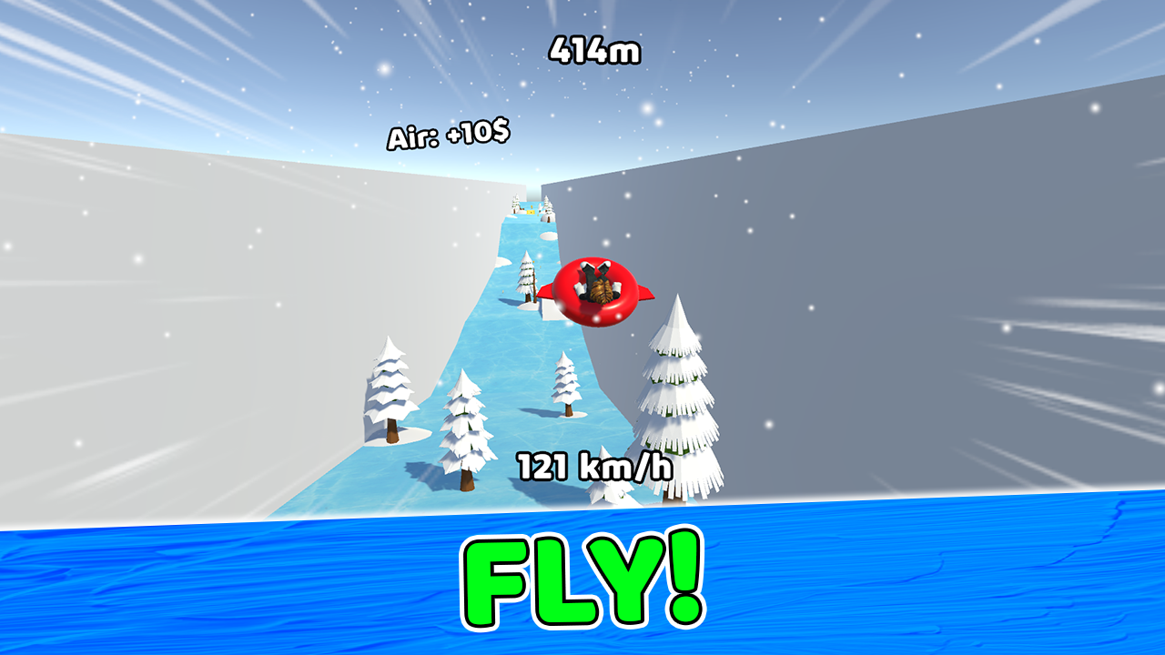 Obby: Ice Slide +1 Speed screenshot