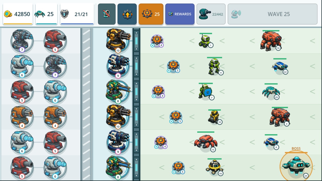 Steel Frontier: Turret Merge — screenshot 6