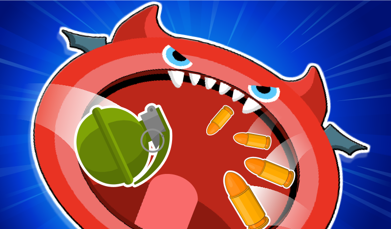 Hole Eat Grow Attack game cover