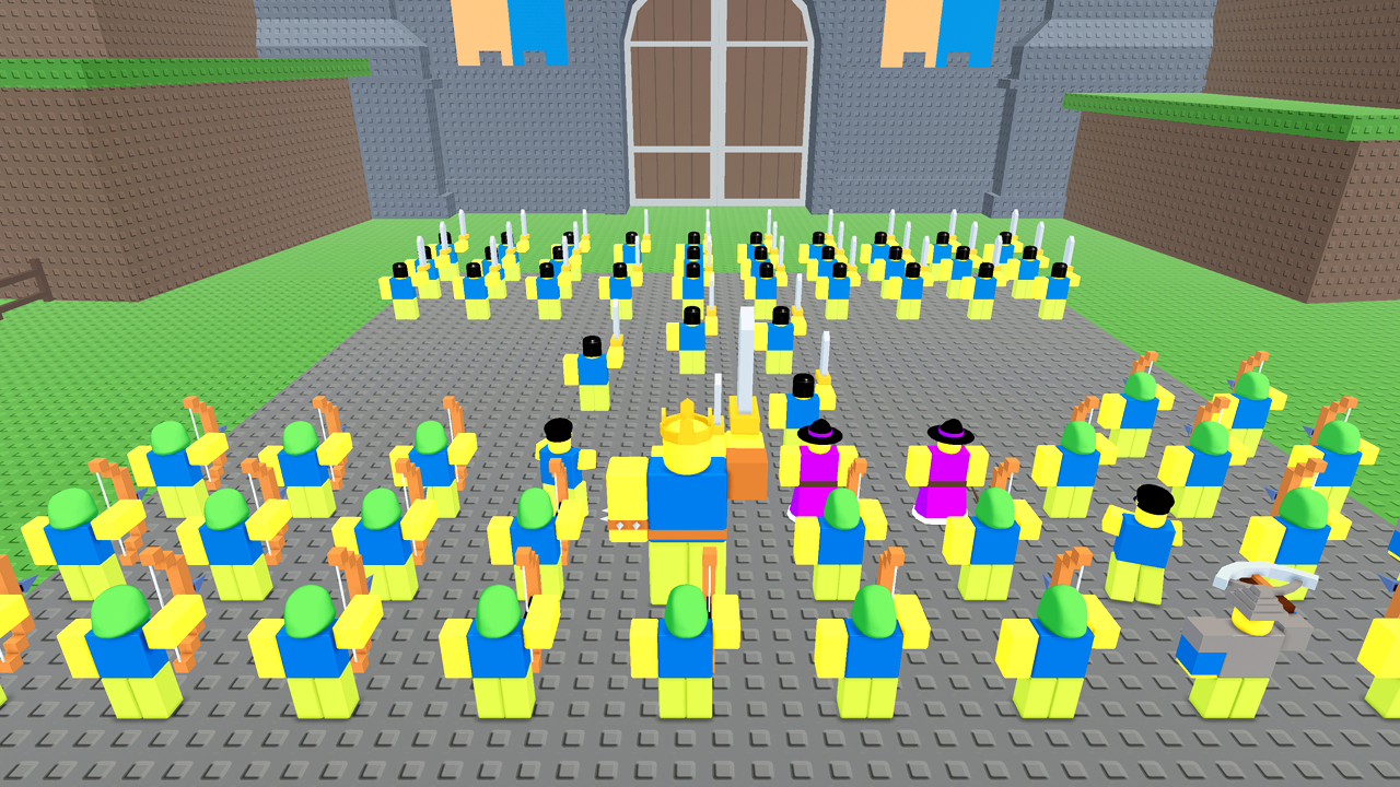 Obby: Build an Army of 1000 Noobs! screenshot
