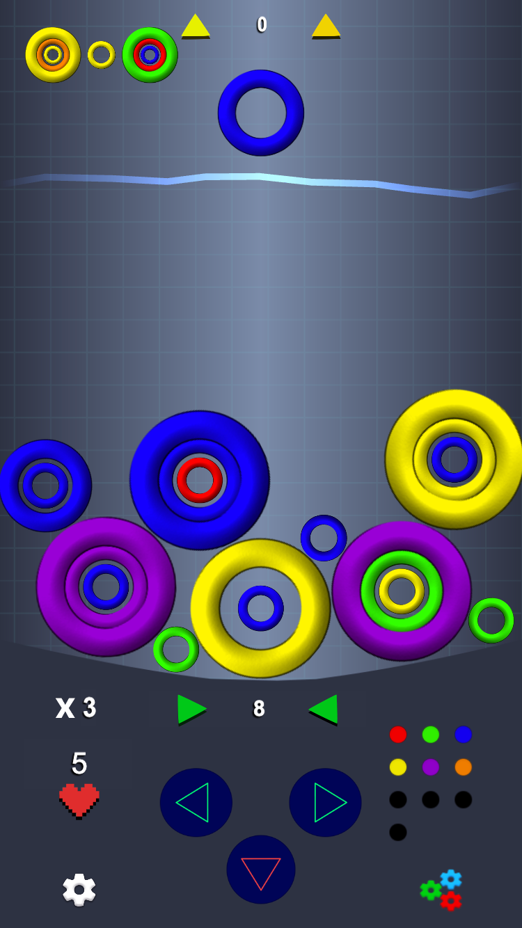 Match Rings Connect Colors Avoid Shock screenshot 11
