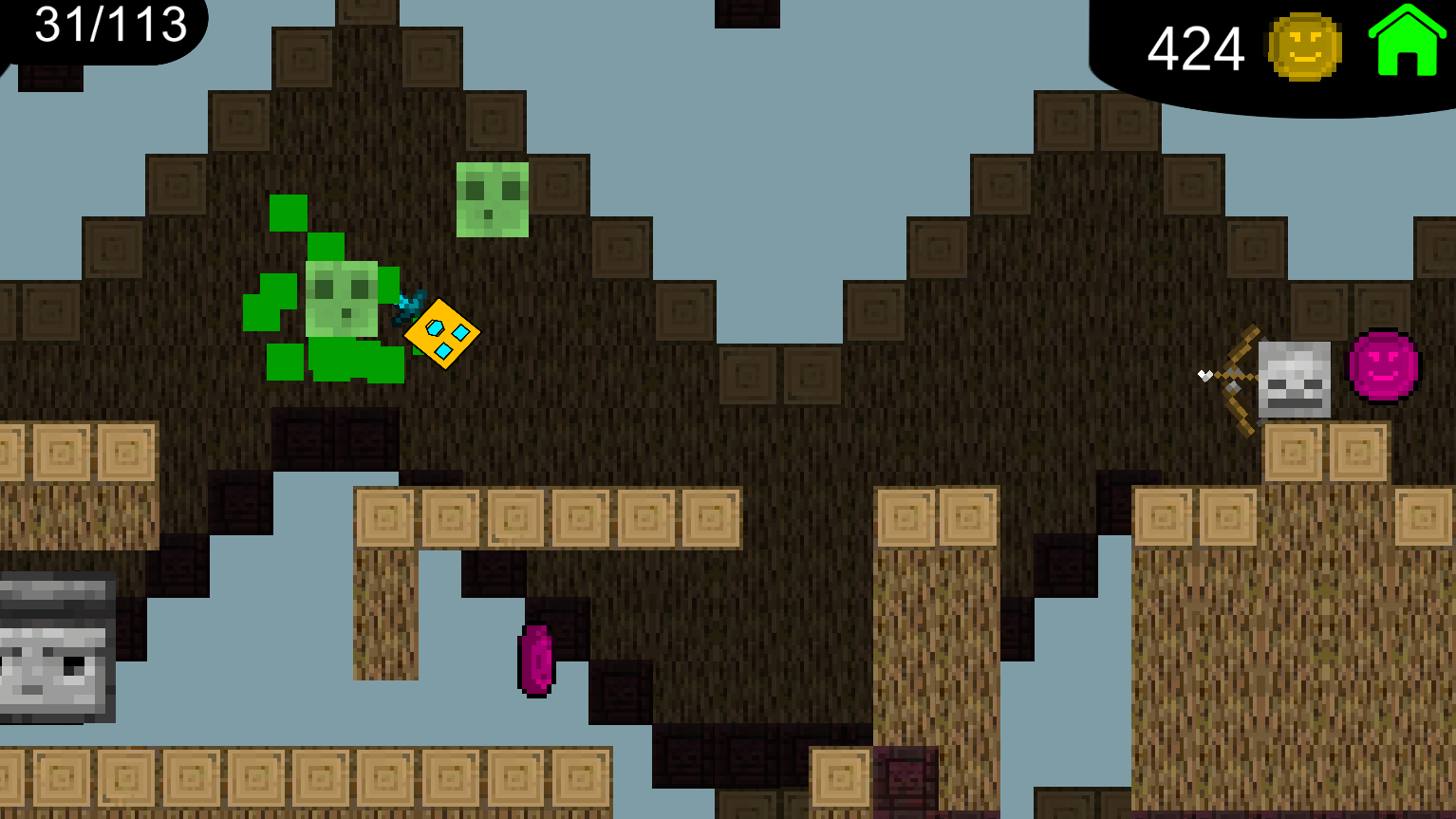 Geo Dash Mine screenshot