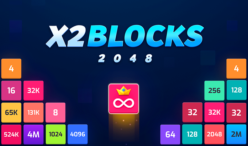 X2Blocks 2048 game cover