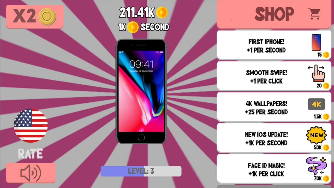 Clicker iPhone — screenshot 1