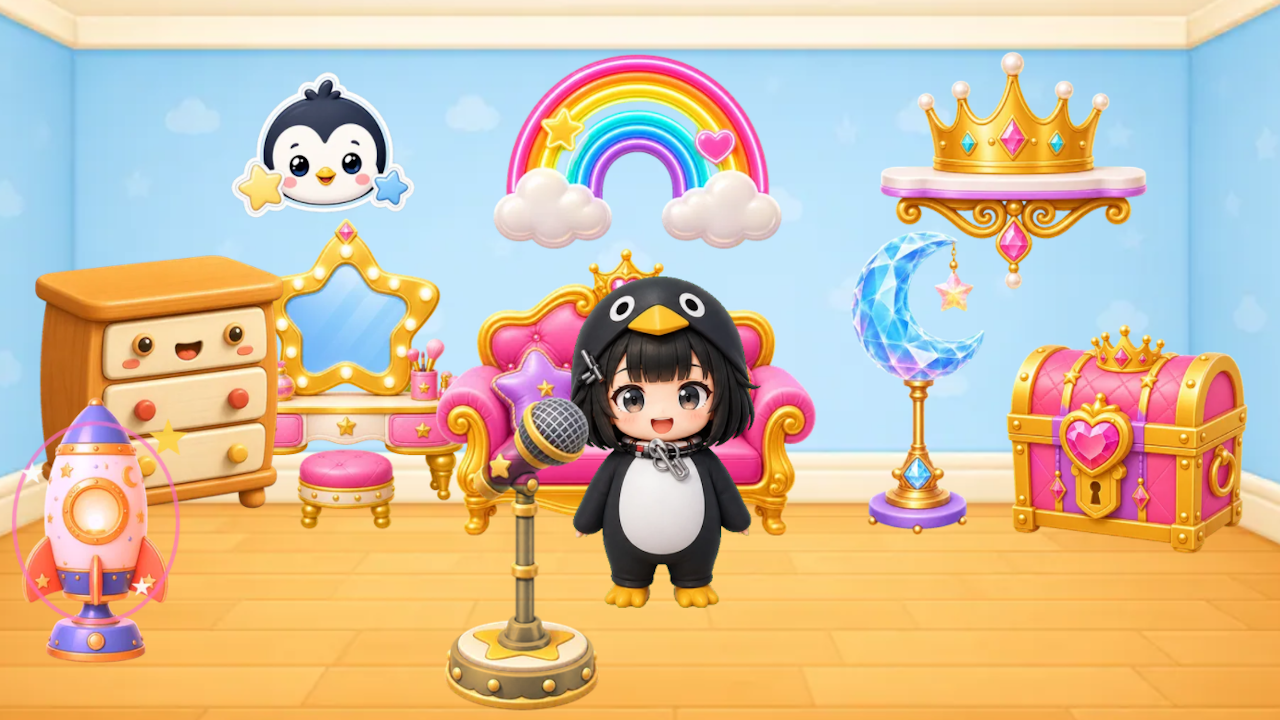 Gugu Gaga Penguin: Chat Messages — screenshot 6