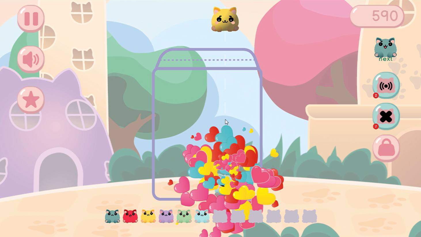 Purrge: merge cats — screenshot 3