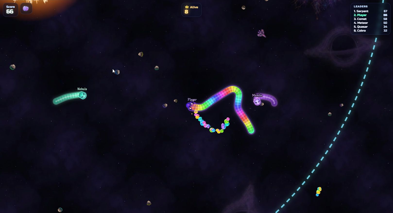 COSMOSNAKE: Meteor Devourer — screenshot 3
