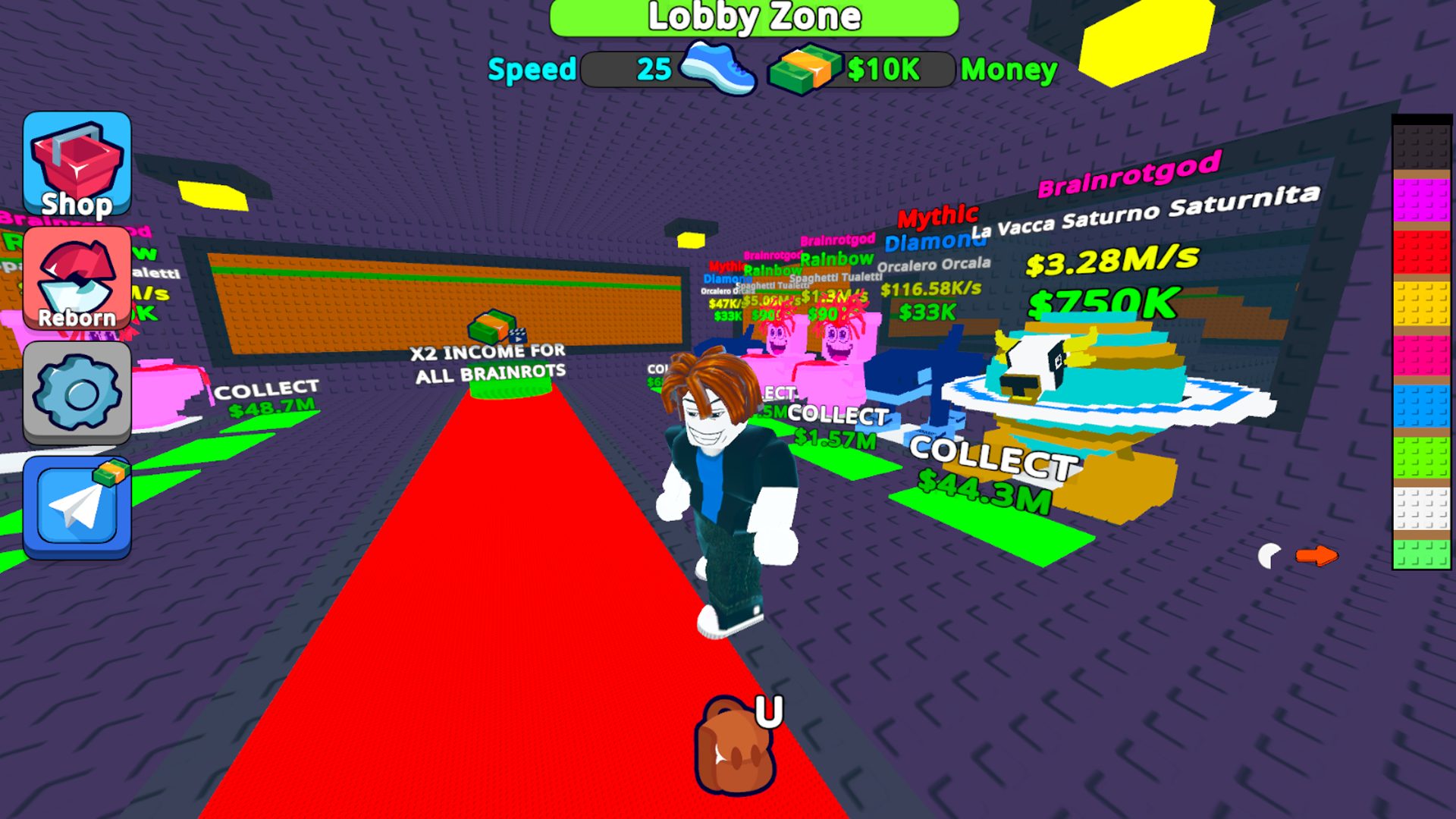 Obby: Climb for Brainrots! screenshot