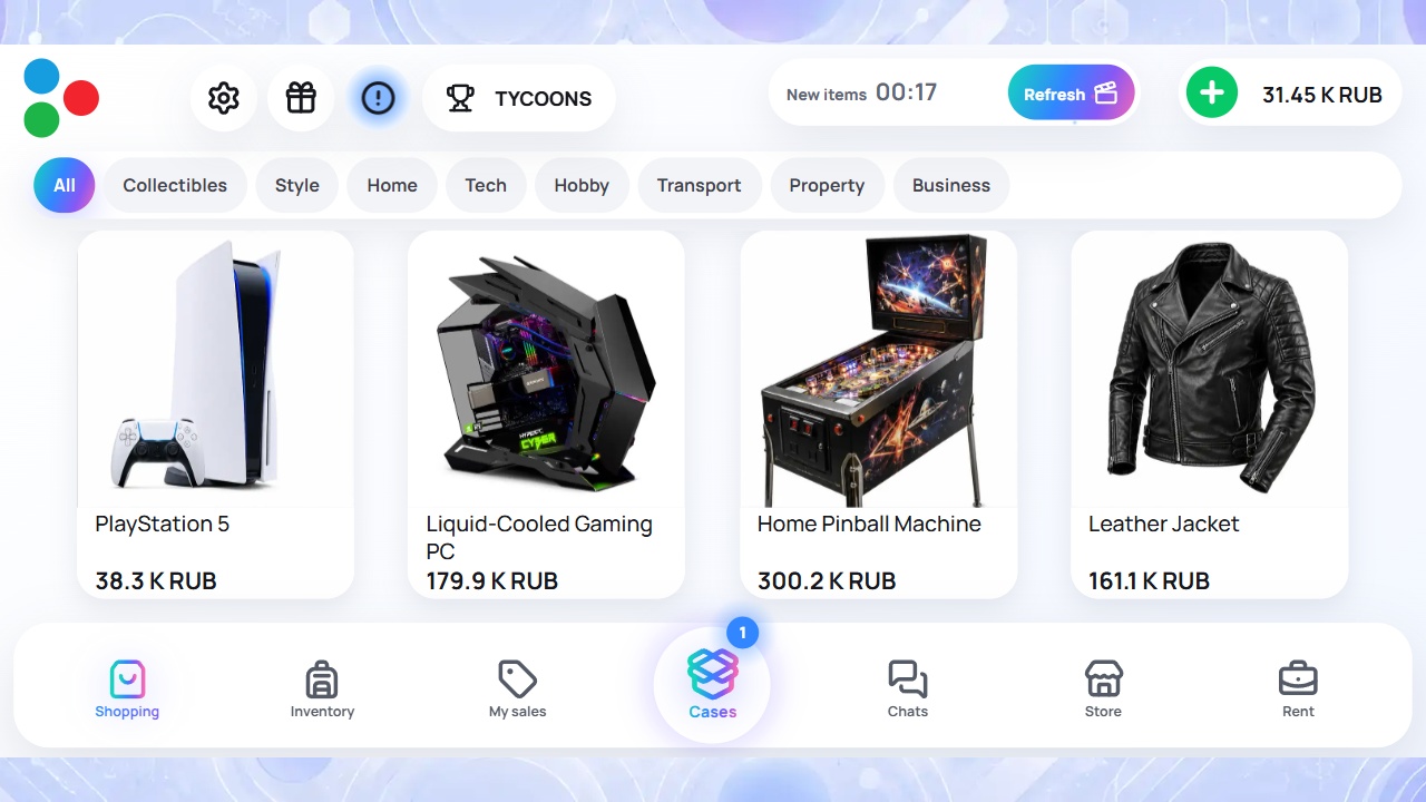 Reseller Simulator: Cases & Deals — screenshot 1