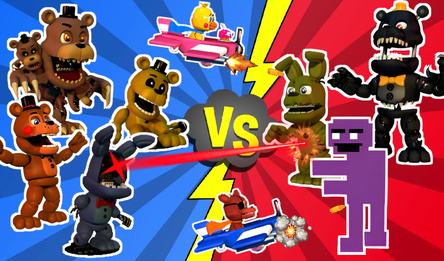 FNaF Merge Battles: Defeat Animatronic Enemies