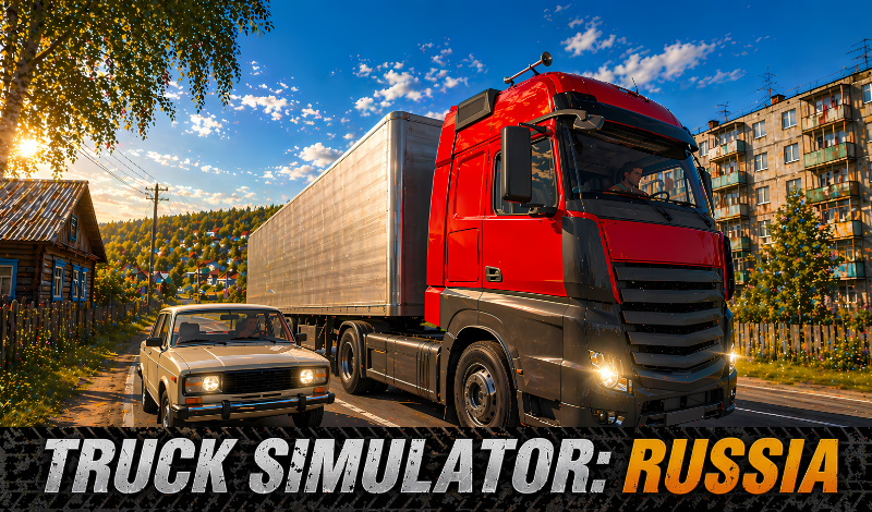 Truck Simulator: Russia game cover