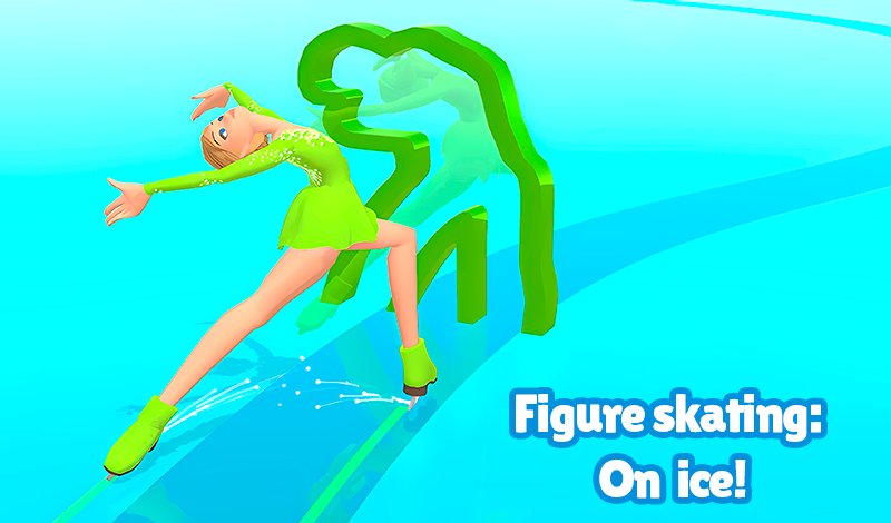 Figure skating: On ice! game cover
