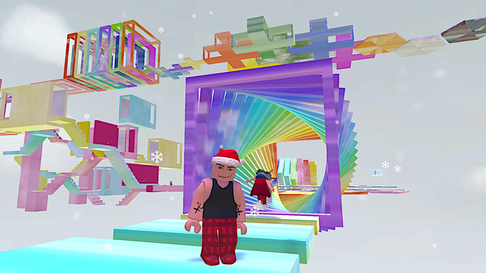 Obby Rainbow Tower screenshot