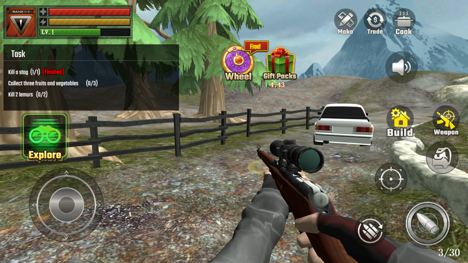 Wild Hunt 3D screenshot