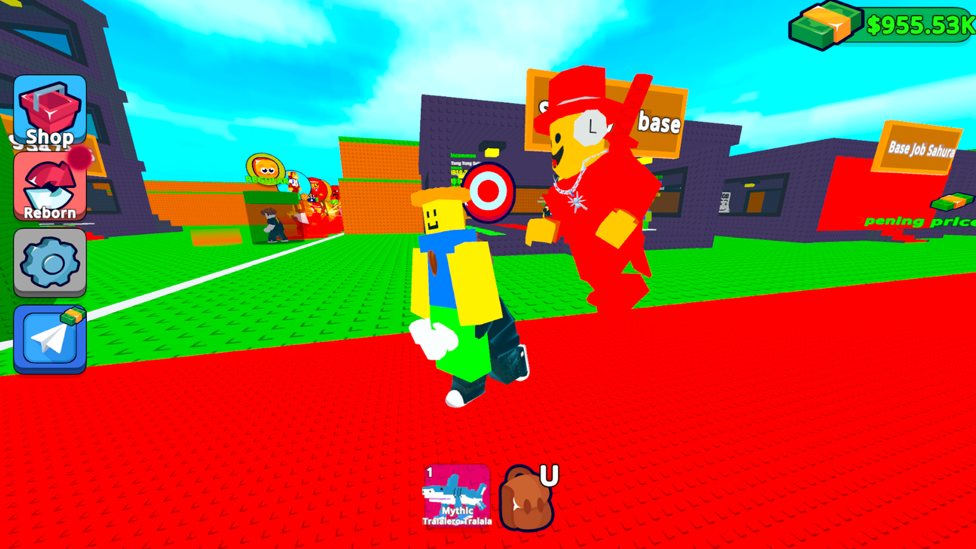 Obby: Rob the Brainrot Base! screenshot