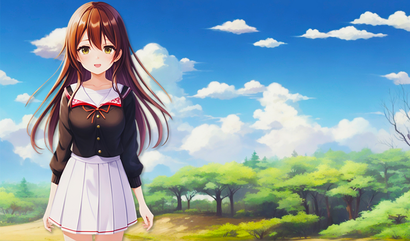 Love and Fear - anime novel game cover