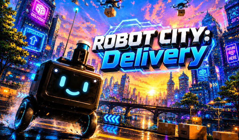 Robot City: Delivery game cover