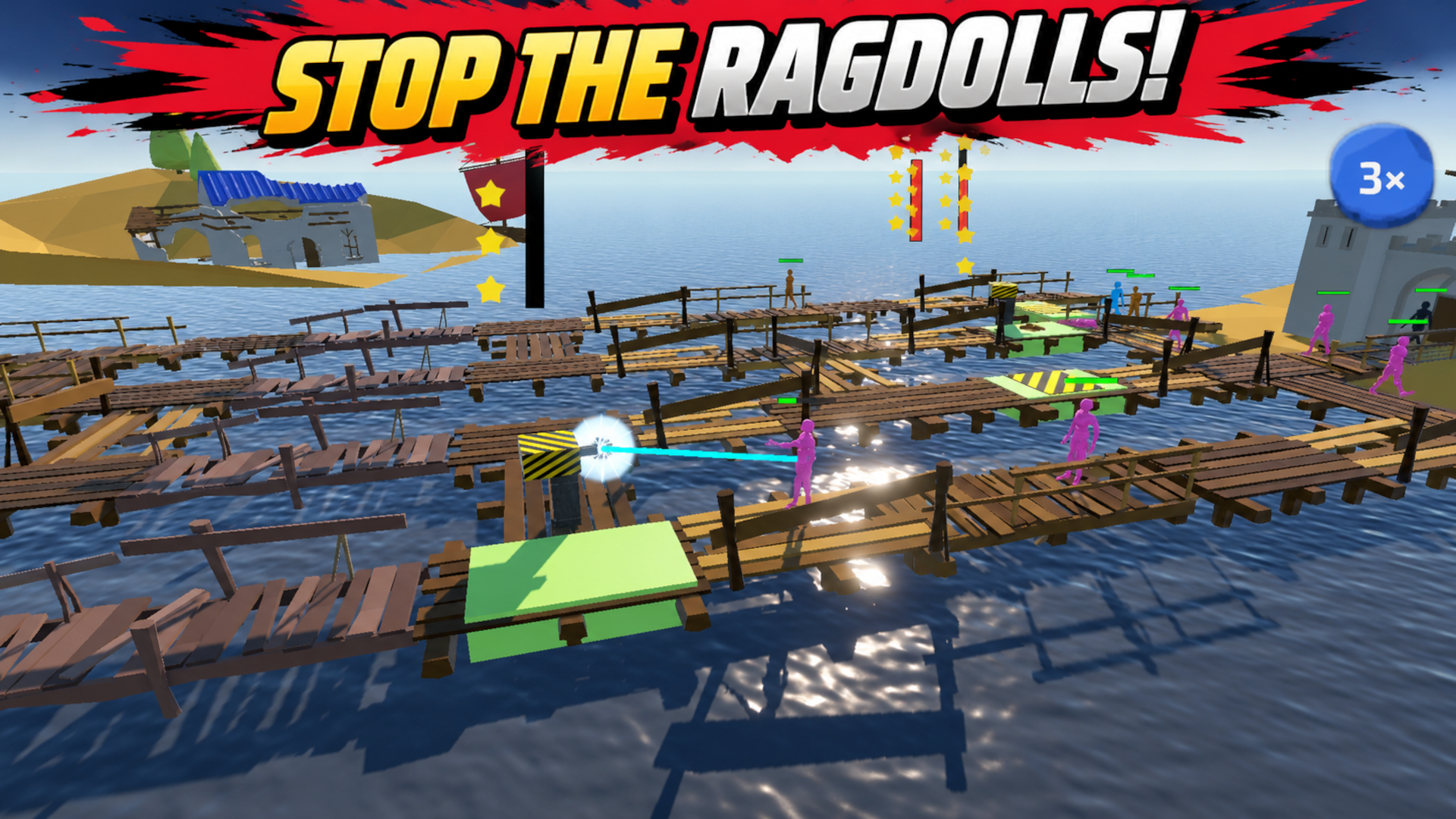 Ragdoll Trap Defense screenshot
