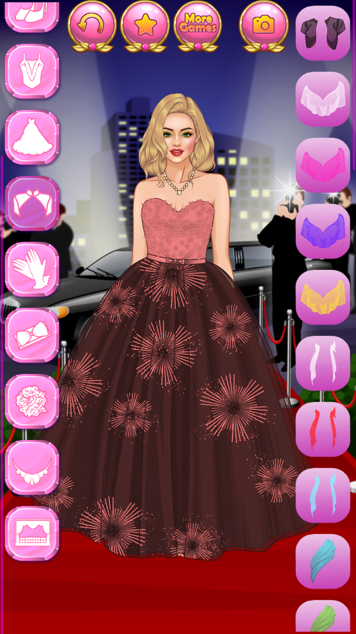 Red Carpet Dress Up Game screenshot 8
