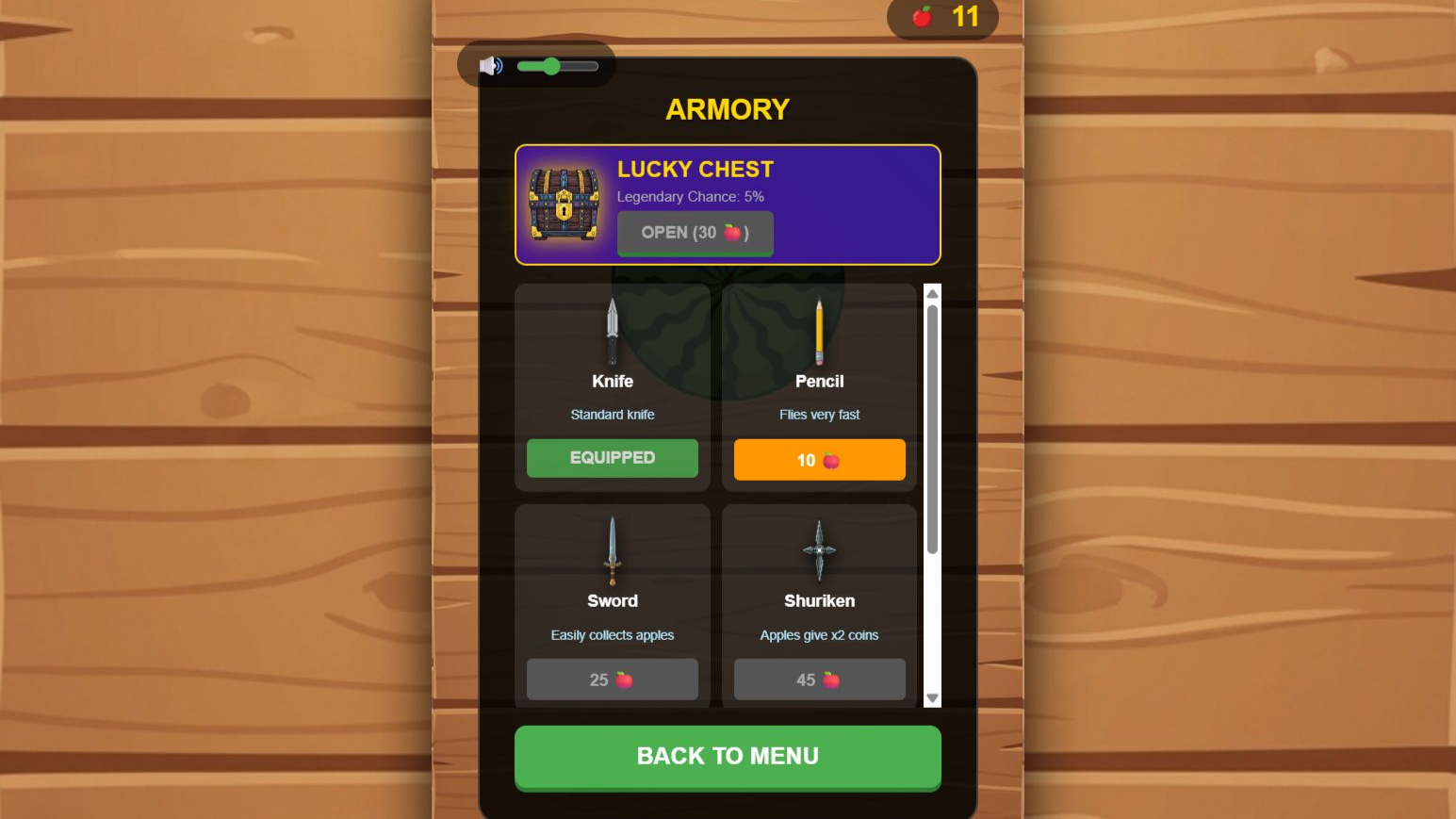Knife Throw: Fruit Boss — screenshot 3