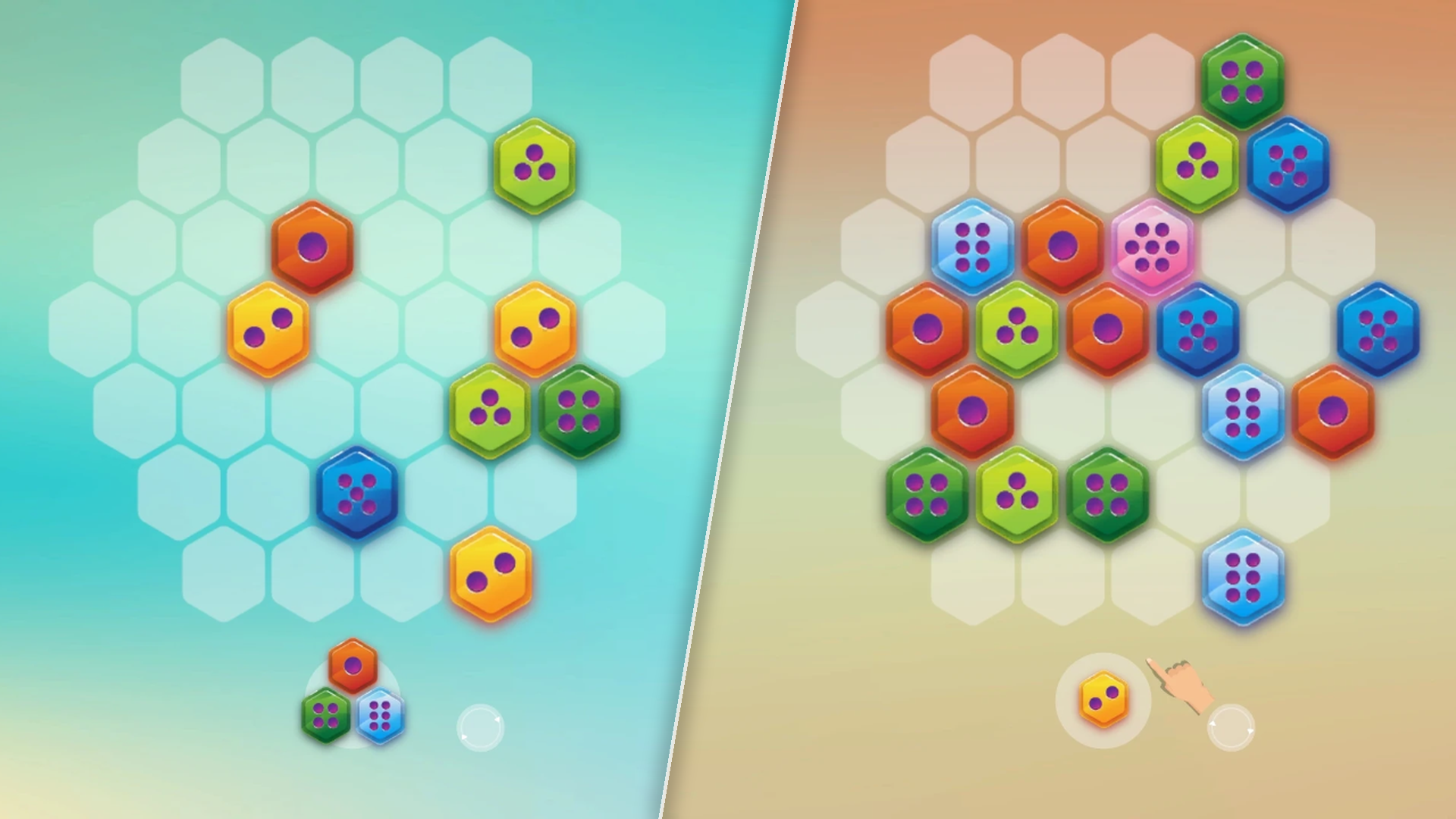 Dice Merge 2048: Hexa Puzzle — screenshot 2