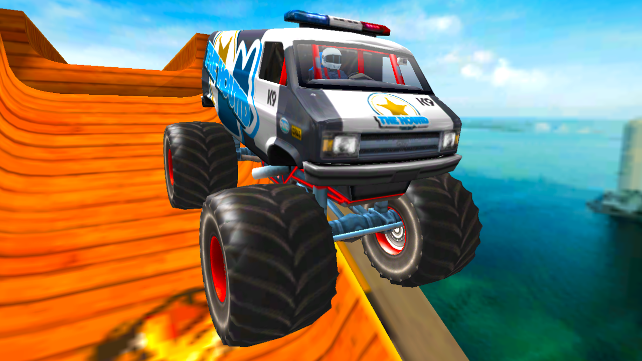 Monster Truck: Crazy car driving! screenshot