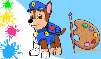 Colouring book Paw Patrol