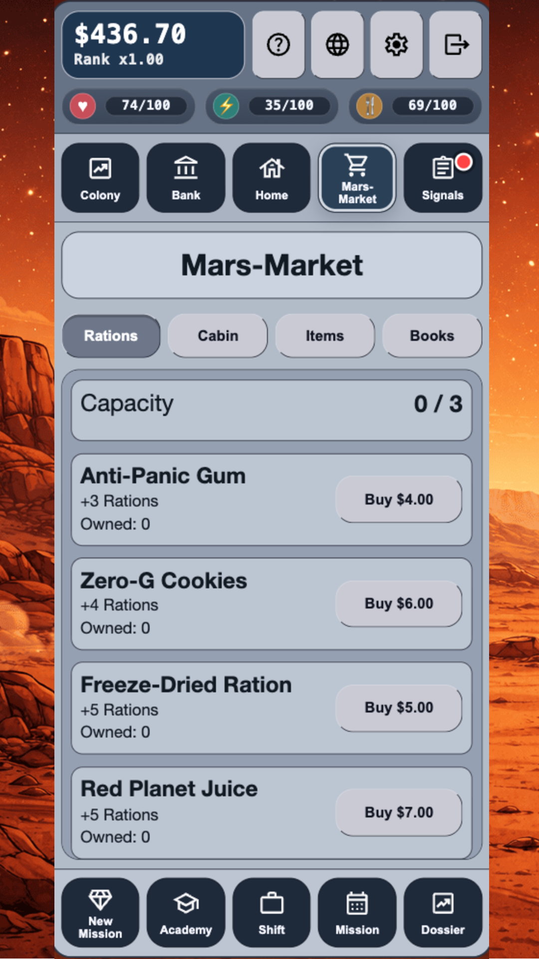 Tycoon Survive on Mars: Build an Empire screenshot 7
