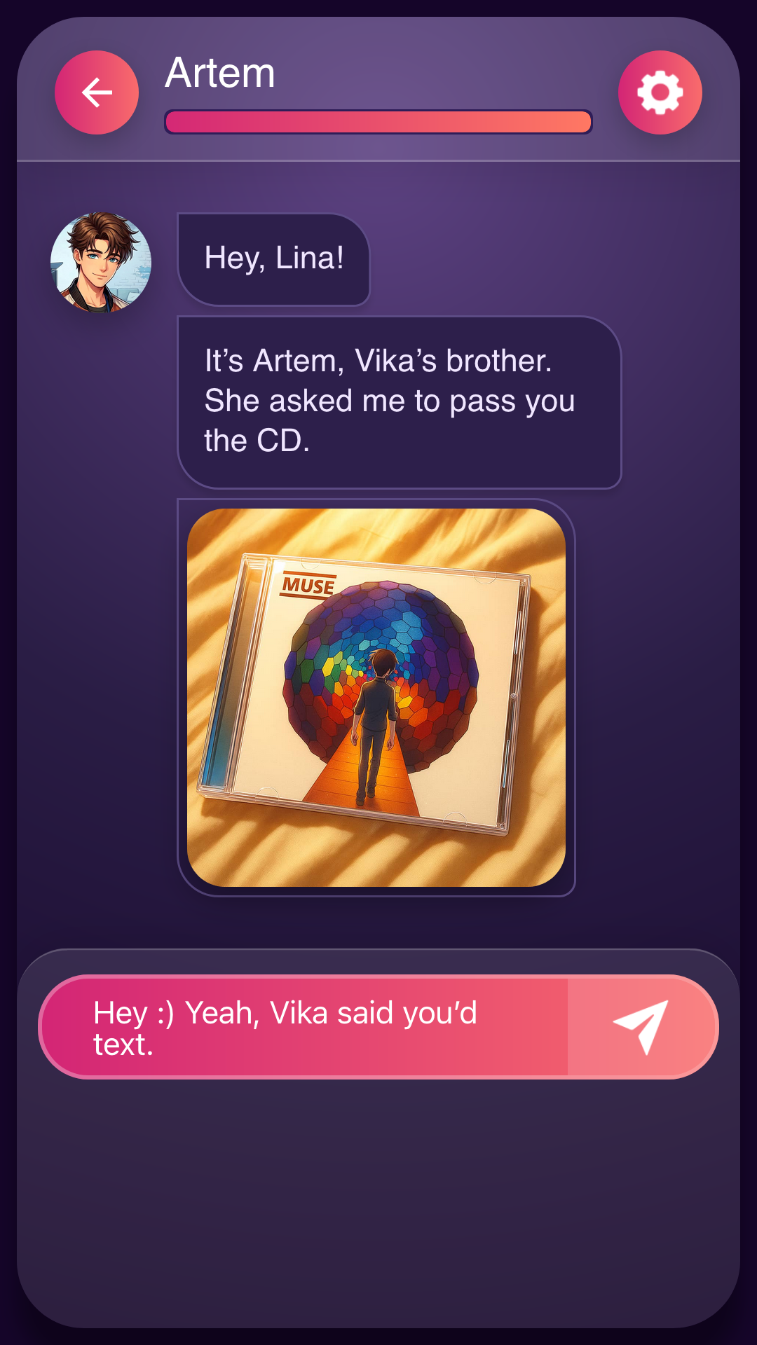 Chat with My Friend's Brother screenshot 3