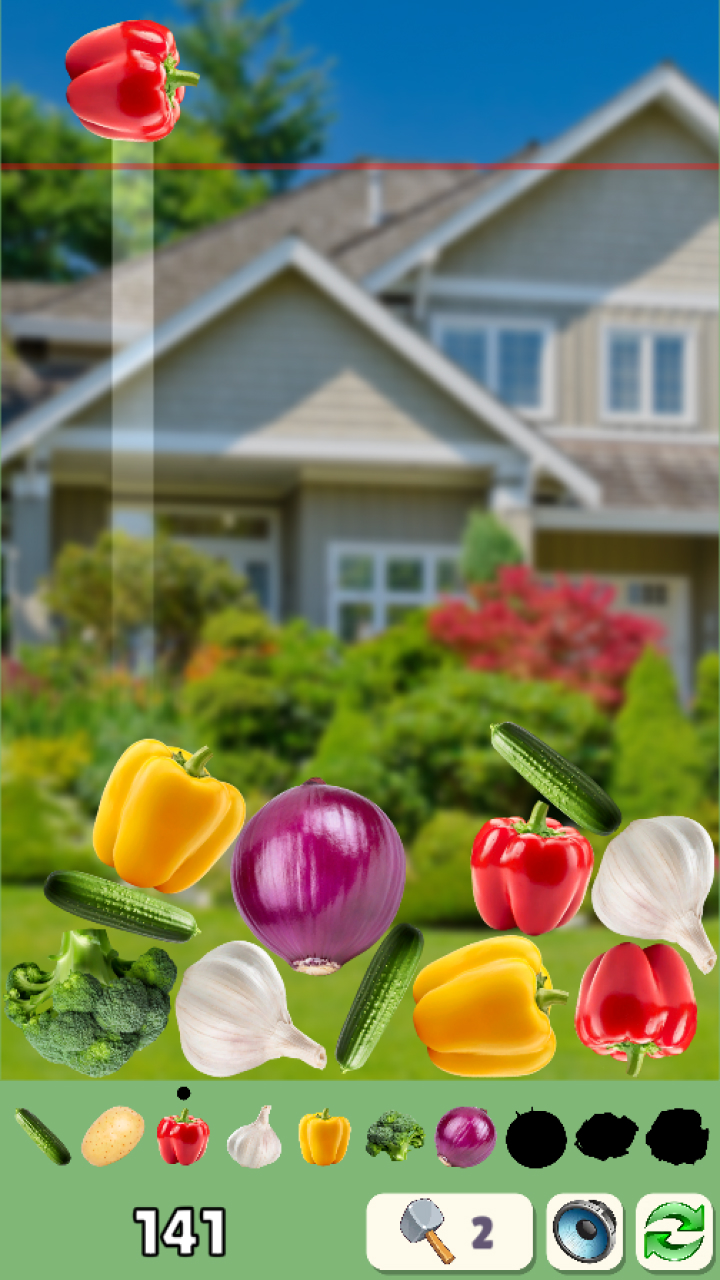 Merge Vegetables: Vegetable Garden 2048 screenshot 4