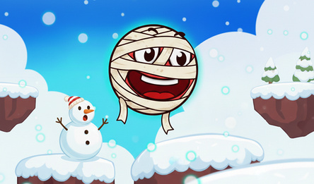 Runner ball: winter game