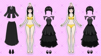 Paper Doll Diary: Dress Up DIY