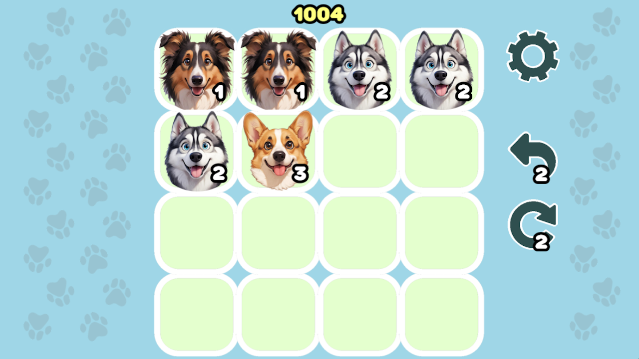 Merge dogs — screenshot 1
