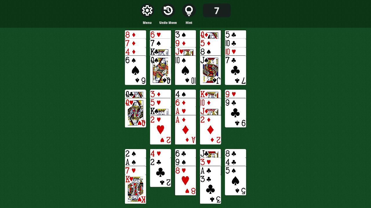 Fifteen Solitaire screenshot
