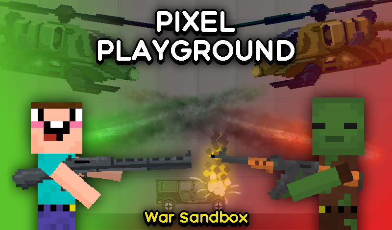 Pixel Playground: War Sandbox game cover