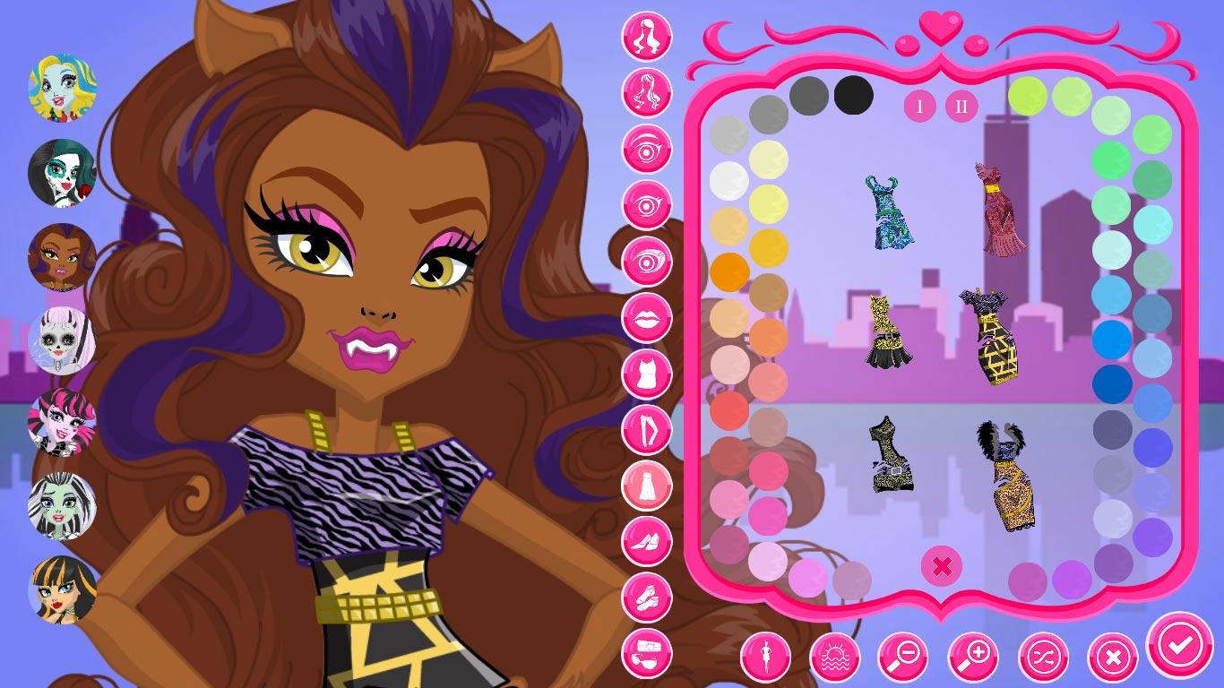 Monster Dolls Dress Up: Play Online For Free On Playhop