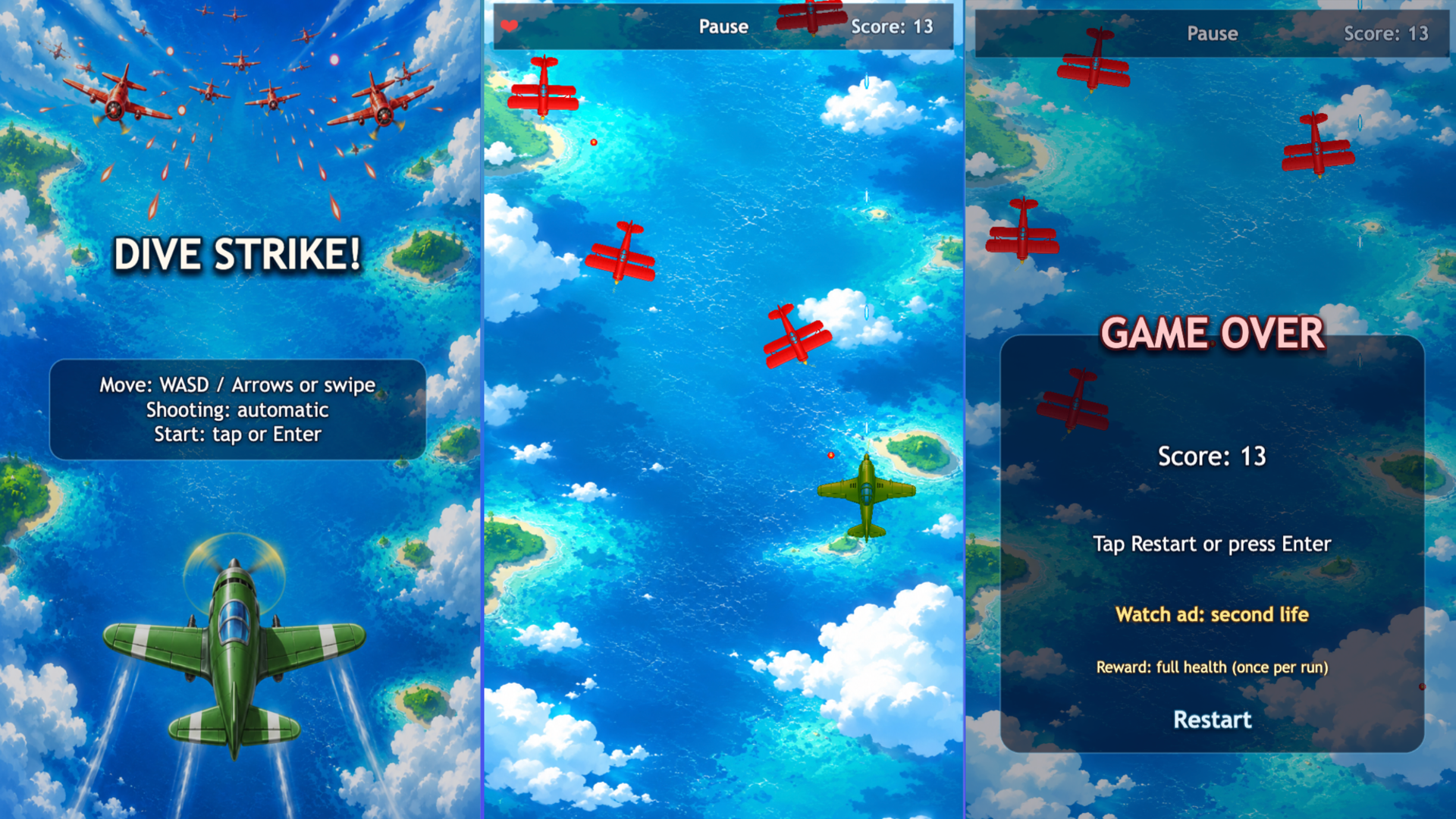 Dive Strike — screenshot 1