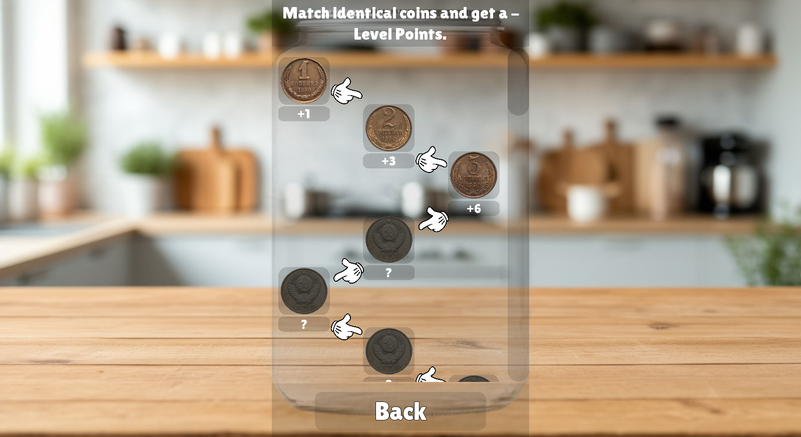 Open coins and collect the collection. — screenshot 5