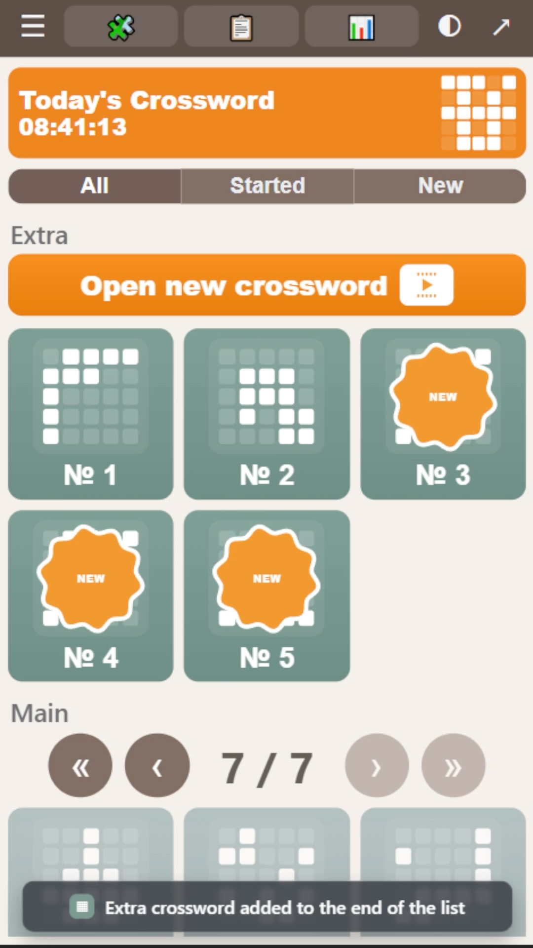 Crosswords: Big Collection screenshot 9
