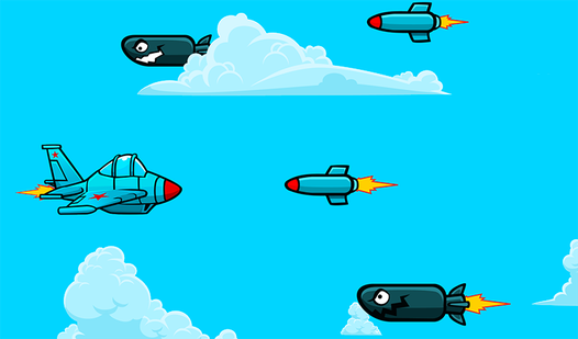 Rocket mayhem: chaos in the sky