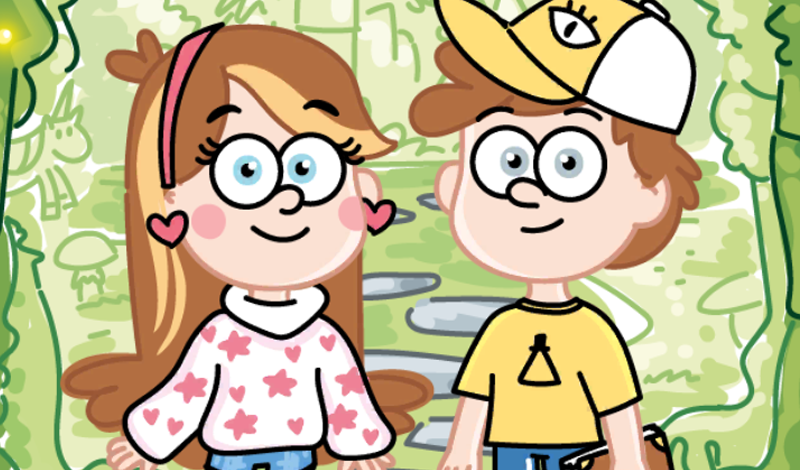 Gravity Falls Dress Up game cover