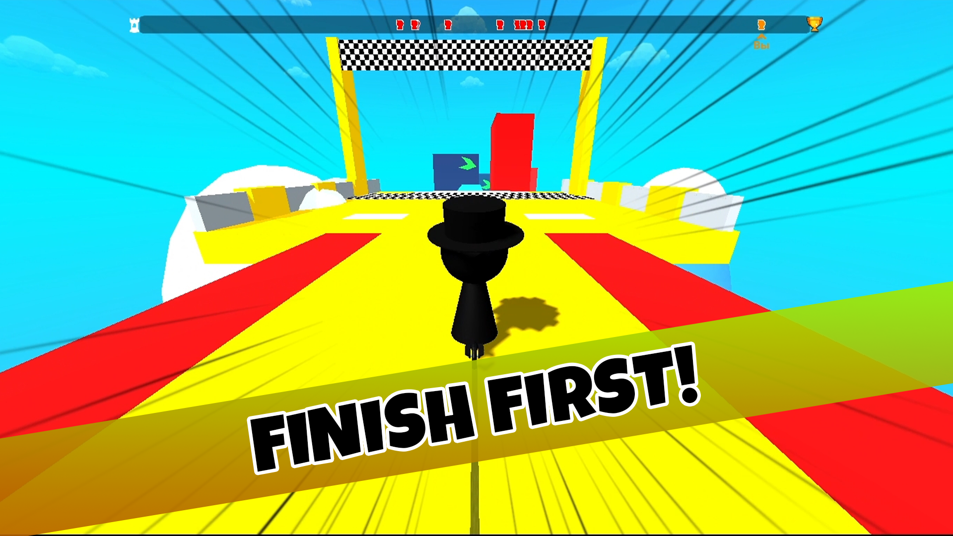 Sprunki and Obby: Scooter racing! screenshot