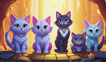 Meowlandia : fusionner les chatons